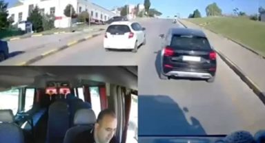 Trafikte yol kesti
